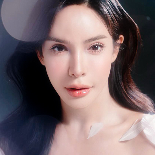 Image of a beautiful women after facial feminisation surgery in south korea